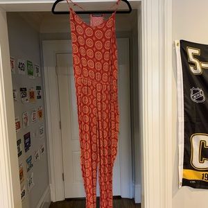 Maroon Brandy Melville Jumpsuit